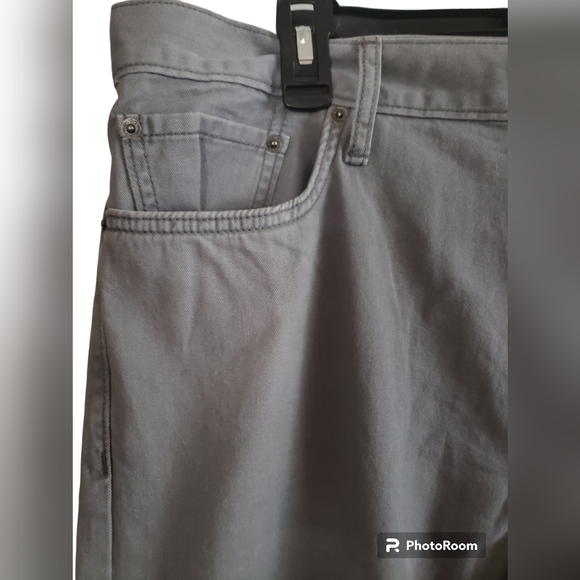 Old Navy Mens Straight Leg 5 Pocket 40 x 32 Gray Jeans NWT - Picture 3 of 5